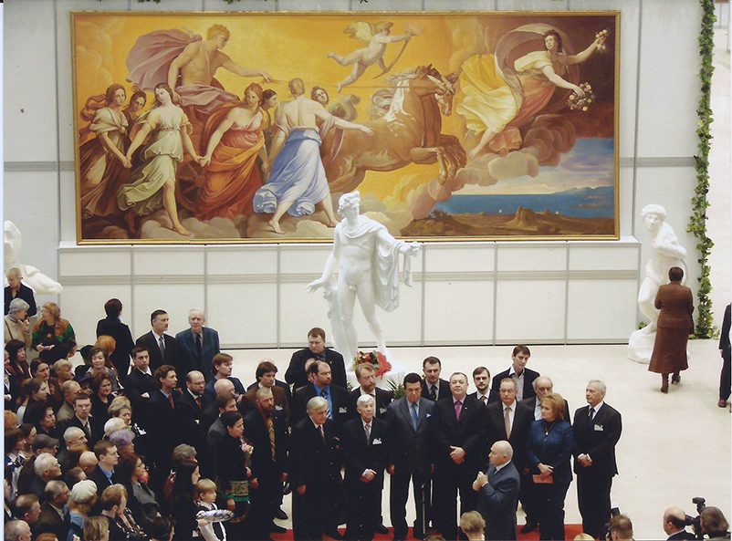 Юбилейная выставка Академии живописи, ваяния и зодчества Ильи Глазунова, Москва, Манеж, 2006 год.
